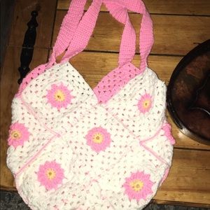 crochet beach bag